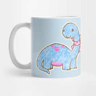 Ribbon Dinosaur Mug